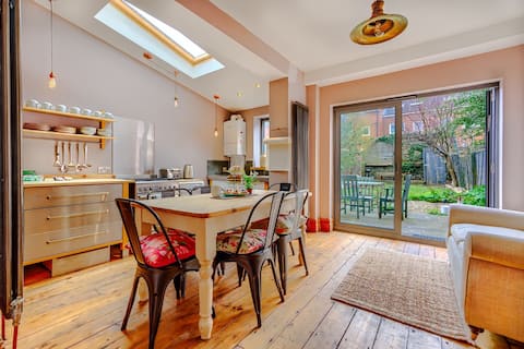Popular Airbnb listing: Calm Victorian garden home near Gloucester Road in Bishopston And Ashley Down