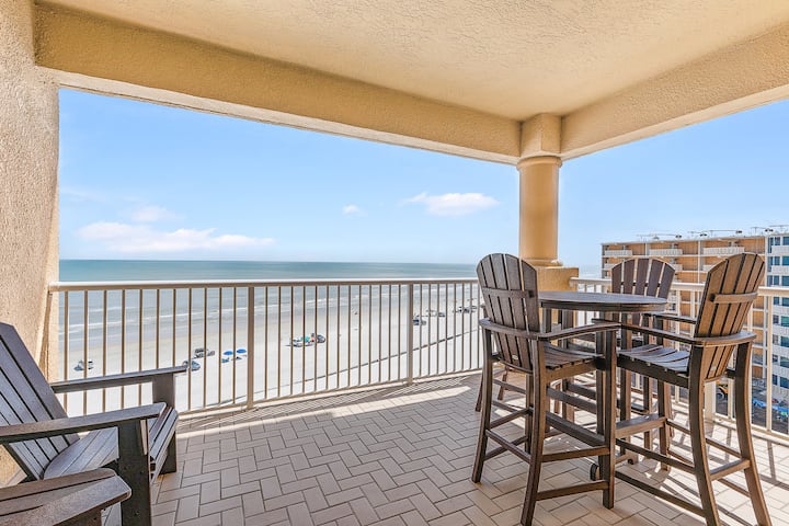 Oceanfront-pool-3br-atlantic Villas 601 - New Smyrna Beach, FL