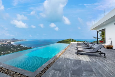 Luxury Villa Jungle Sea View 4Br Private Pool