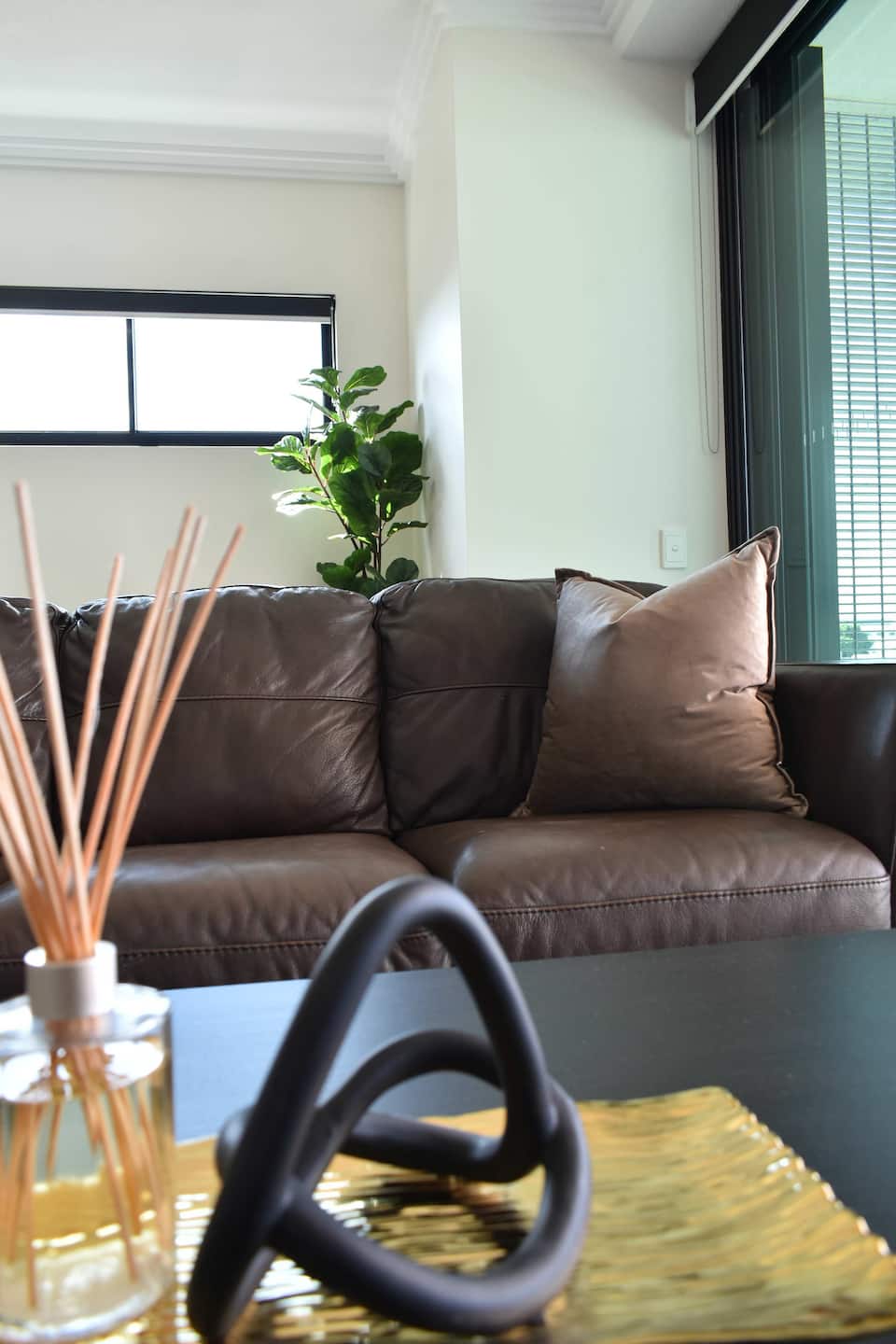 Brisbane Apartment living room