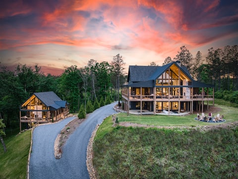 Luxury Retreat, Mountain View, Wellness, sleeps 22