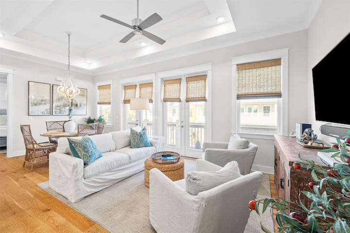 Golf Cart | 6 Bikes | Heated Pool - Rosemary Beach, FL