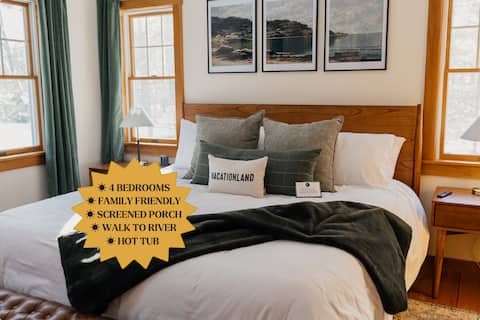 Pemaquid Escape | Curated Comfort + Hot Tub