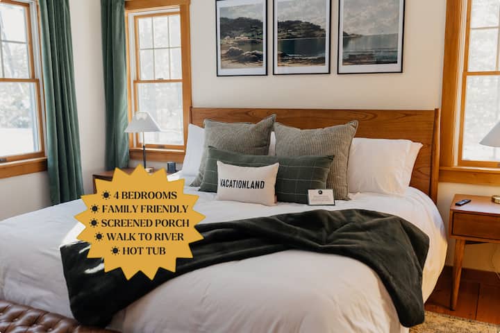 Pemaquid Escape | Curated Comfort + Hot Tub