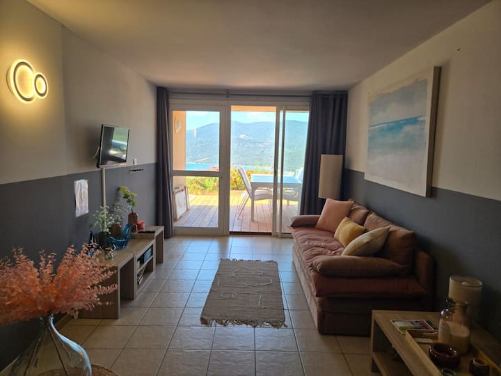 Appartement 2 Pièces Vue Mer Clim Et Wifi - Serra-di-Ferro