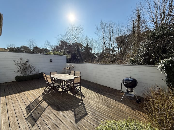 Villa Familiale Avec Terrasse à Cucq - Stella Plage