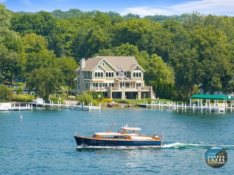 Geneva Lakefront Luxury Home with Private Pier