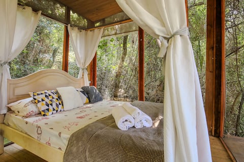 Successful Airbnb property: Quinta do Vale - Glass House 1: Lake and Pool in Itatiba