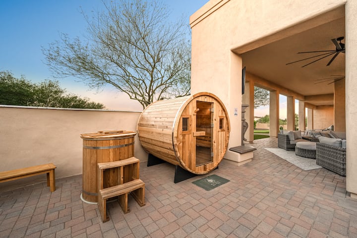 Scottsdale Rose Sleeps 40 Pool Pickleball Rooftop - Arizona
