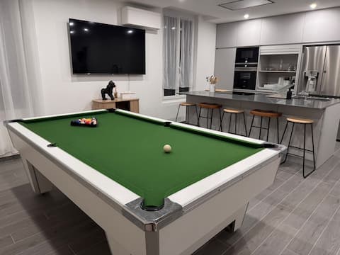 Maison Fair-Play 10 pers, jardin, parking, billard