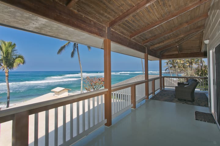 North Shore Exclusive Beachfront Estate 30 Days - 哈萊伊瓦