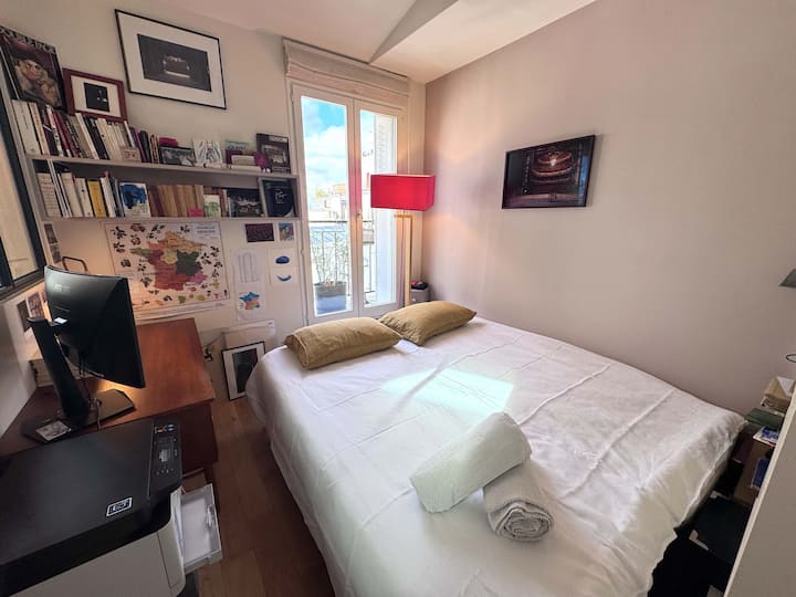 Druhá spálňa s veľmi pohodlnou rozkladacou pohovkou