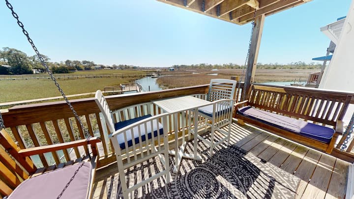 Fabuloso Salt Marsh Vistas - Tybee Island, GA