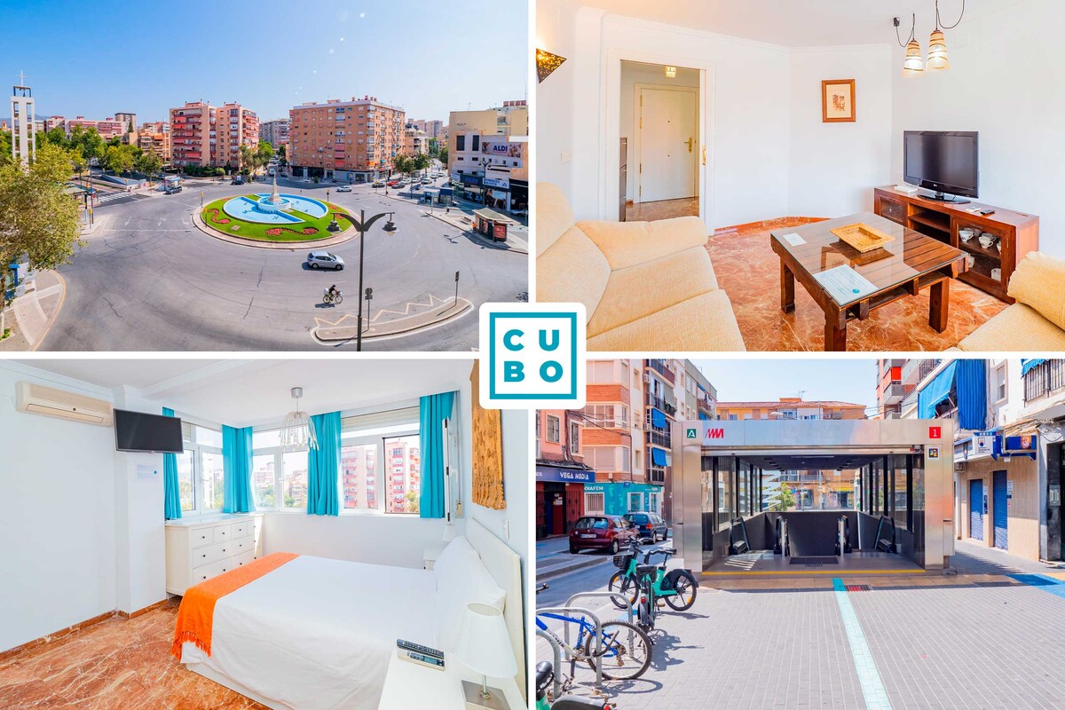 Popular Airbnb listing: Cubo's Cruz Humilladero Apartment. in La Princesa