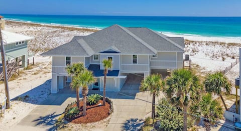 Gulf Front Home Amazing Views with pool 6BR/5 bath