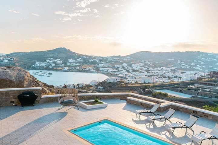 Mykonos Villa Sympatico, Private Pool & Sea Vistas
