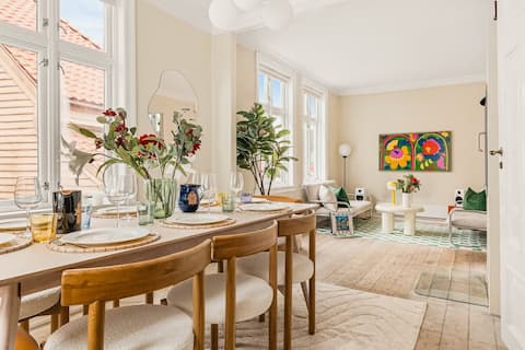 The 1880 Authentic Bergen House I 500m to Bryggen