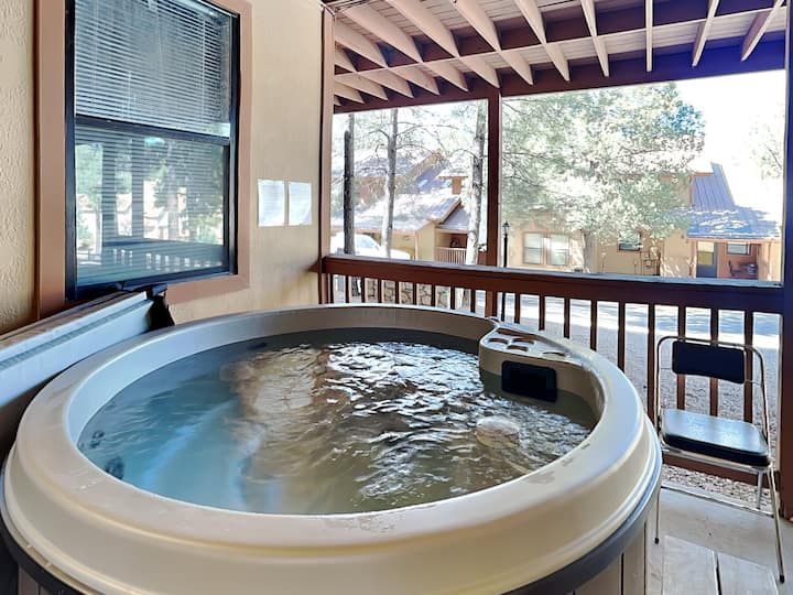 Pinon Park A15 | Hot Tub, Great Location - Ruidoso, NM