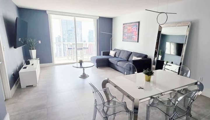 Brickell 1br • Pool/gym • Mins To Fifa Fanfest - Miami, FL