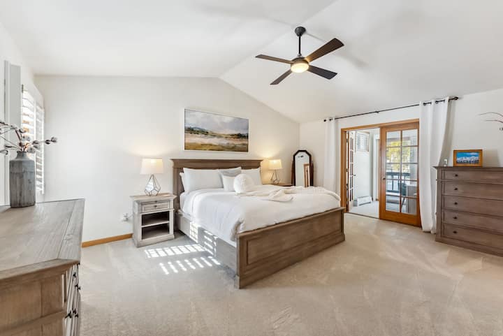 Dormitorio 1: dormitorio principal, cama tamaño king