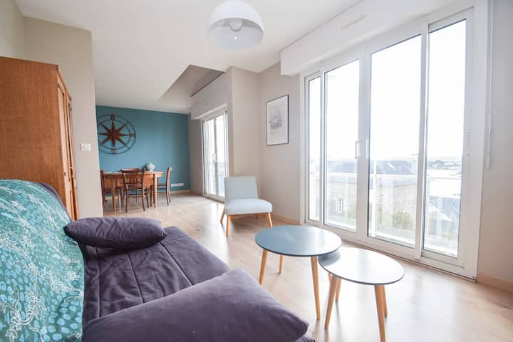 Appartement 4 Pers Vue Mer Au Pied Des Plages - Lancieux