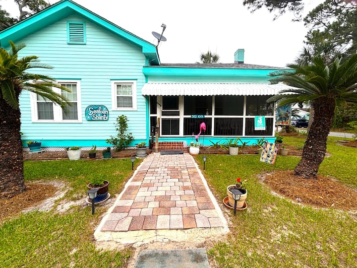 Sea Foam Pets Screen Porch Fence Yard Beach - Tybee Island