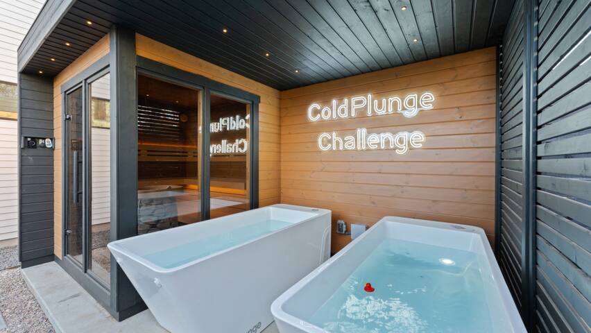 Luxury Pool, Hot Tub, Cold Plunges, Sauna, &Arcade gallery image 2