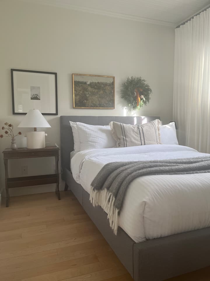 Une ambiance des fêtes mêmes dans les chambres!