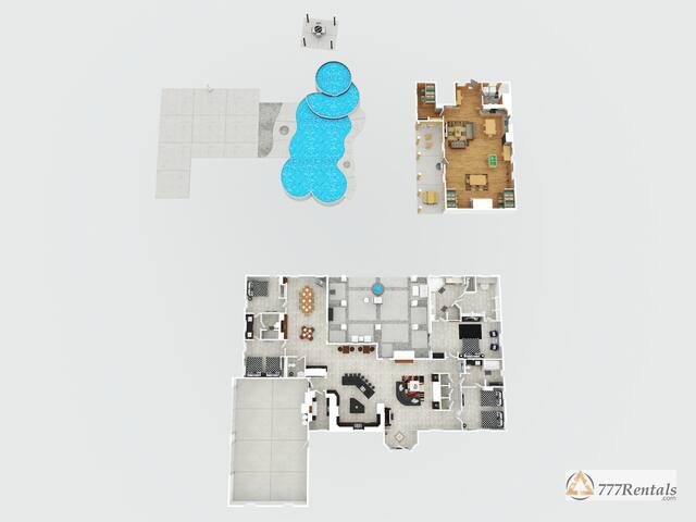 777Rentals – 5BR/4.5Bath – Log Cabin Estate gallery image 5