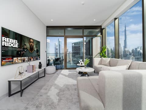 Brand New Business Bay 1 Bed | Burj Khalifa View