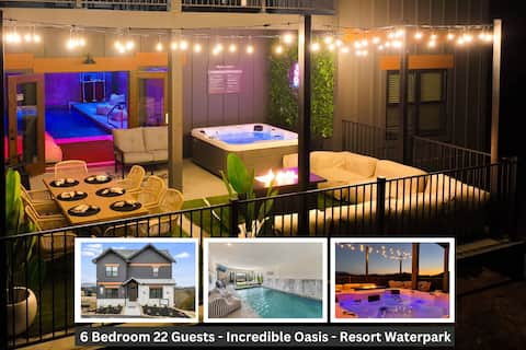 Game Room | Indoor Pool | Fire Table | Outdoor Din
