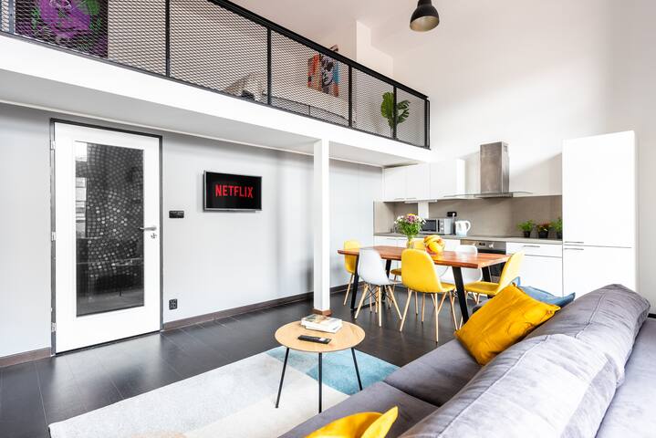 Modern cozy apartments in the center of Prague