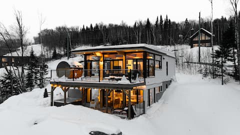 Ski Chalet with Sauna and Spa - La Vedette