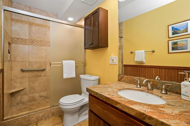 Poipu Shores 304A - Oceanfront w/ full AC & Lanai - Condominiums