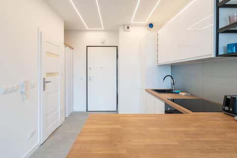 Popular Airbnb listing: Spodek Serenity Studio in Bogucice
