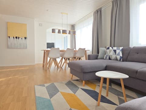 Top performing Airbnb: Apt. for 7, close to Zurich & Luzern, free parking in Nordwestschweiz