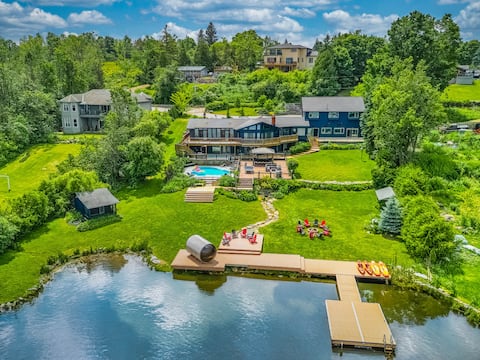 Lakeside Retreat - Pool+GolfSim+HotTub+Sauna+Gym
