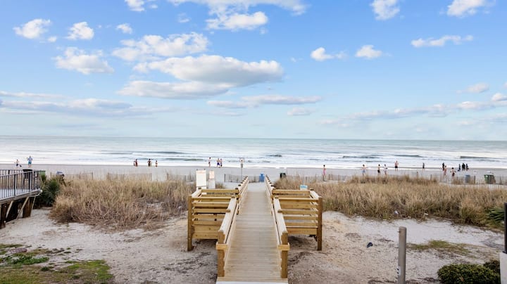 Topsail Jewel Steps To Ocean Private Garage - Myrtle Beach