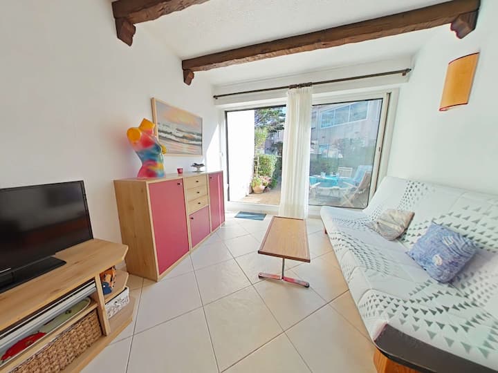 Appart 2 Pièces 4 Couchages Port Leucate Naturisme - Leucate