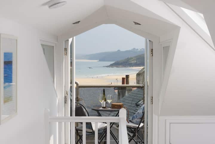Salubrious Cottage, St Ives - Sea View And Parking - Carbis Bay Beach