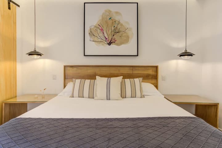 El Tigre: una acogedora cama king para 2 personas