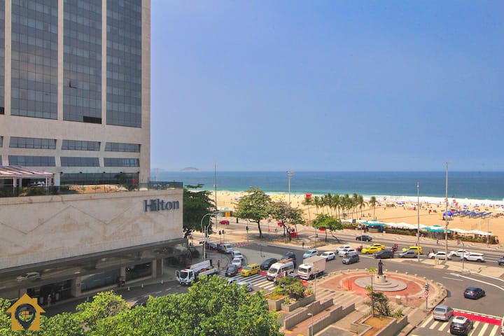 Vista Incrível De Copacabana Até 4 Pessoas - Rio de Janeiro, Brezilya