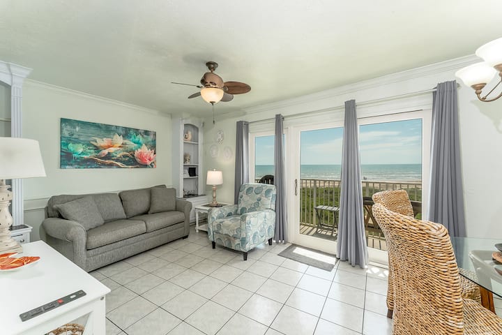 La Internacional 206-beachfront W/views;sleeps 4 - South Padre Island, TX