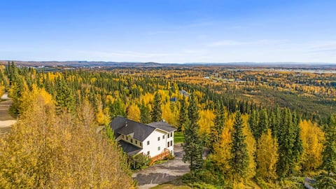 Chena Ridge Grand Estate 7b4b w/Breathtaking Views