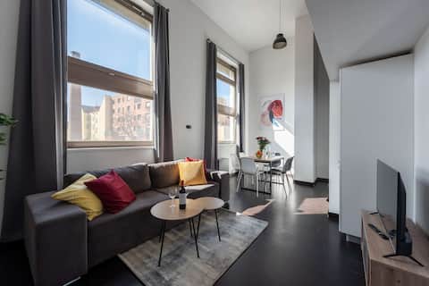 Loft Apartments for families near the Center