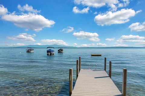 Lakefront, Mtn Views, Hot Tub, Game Room, & More!