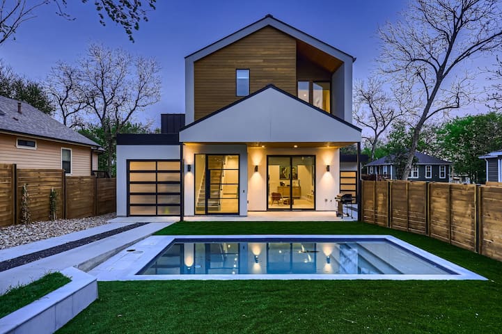 Luxury Pool Home | 1 Block to SoCo Vibes