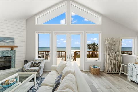 Private & Secluded Oceanfront Home w/ Large Deck