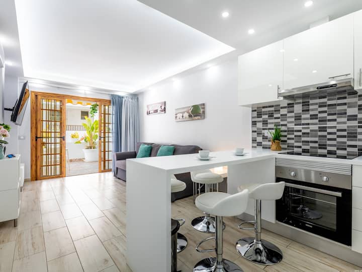 613 Garden City, Heated Pool, A/c And Wifi - Adeje