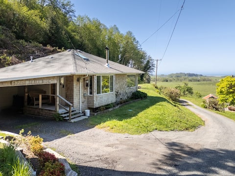 Cozy Redwood Escape, Views, Fire pit, Ocean View